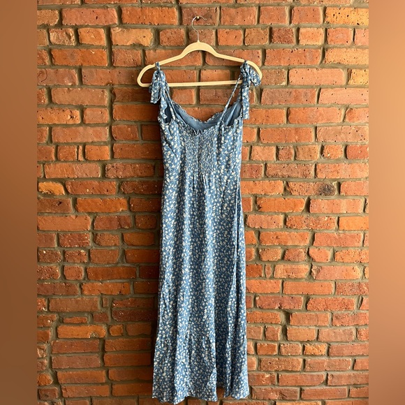 Reformation Nikita Blue Floral Dress - Picture 2 of 2